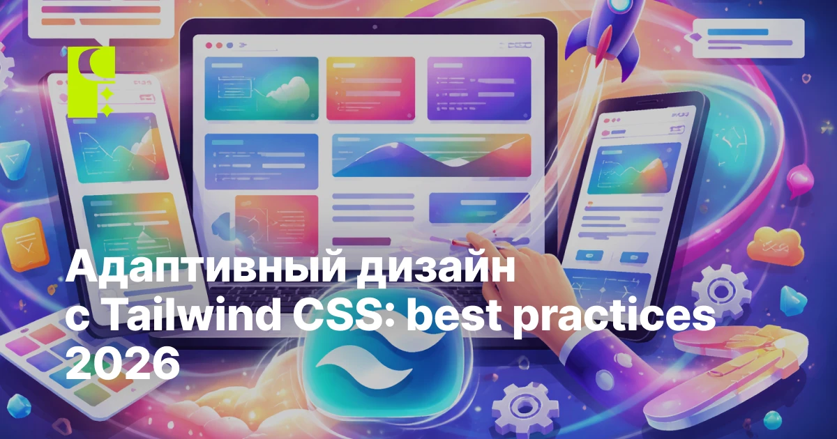 Адаптивный дизайн с Tailwind CSS: best practices 2026