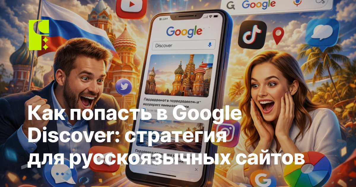 Как попасть в Google Discover: стратегия для русскоязычных сайтов