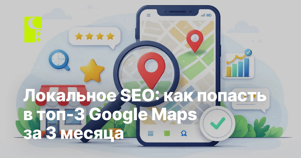 Локальное SEO: как попасть в топ-3 Google Maps за 3 месяца